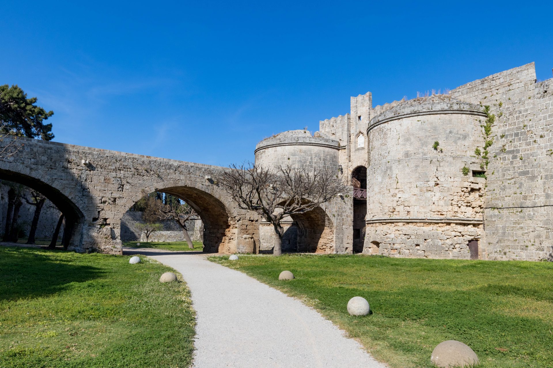 Medieval Town Moat | Rhodes | Manos Going Excursions and Private Tours