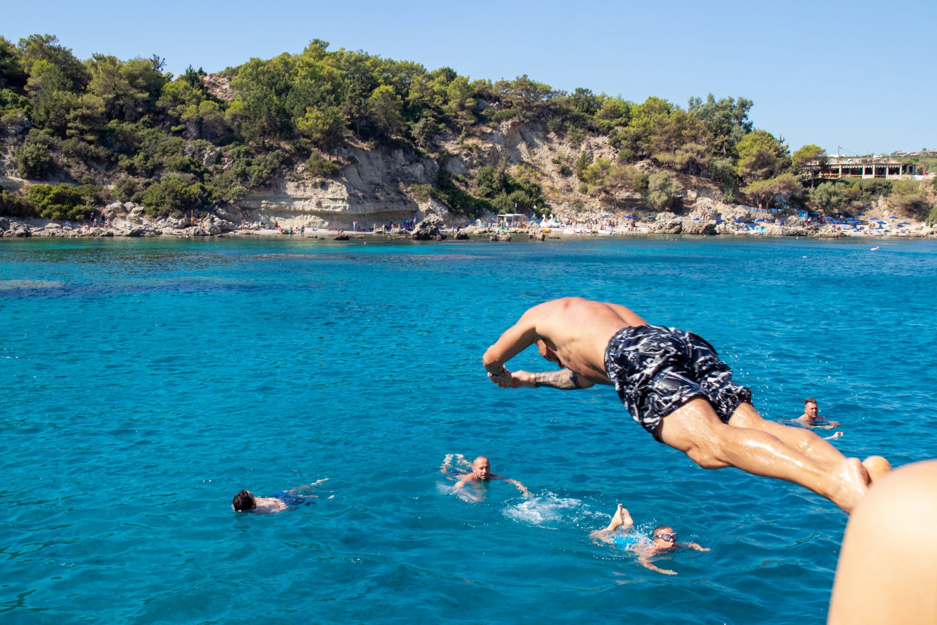 Swimming Trip in Rhodes